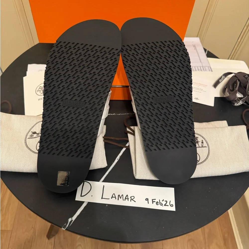 Hermes 2025 Jackson’s in Himalaya on Ruthenium Hardware (Size 46) - Picture 10 of 11